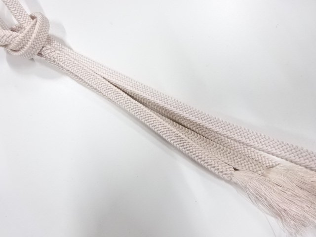JAPANESE KIMONO / HAND-TIED OBIJIME